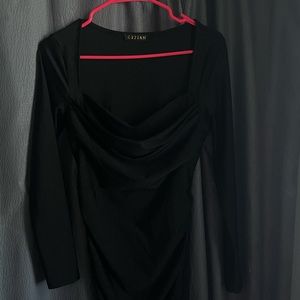 Black dress best for a special occasion! Extremely comfortable and simple.